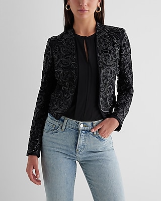 melt the lady arm slit cropped jacket 【公式通販】