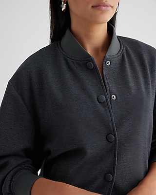 Luxe Lounge Oversized Bomber Jacket