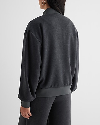 Luxe Lounge Oversized Bomber Jacket