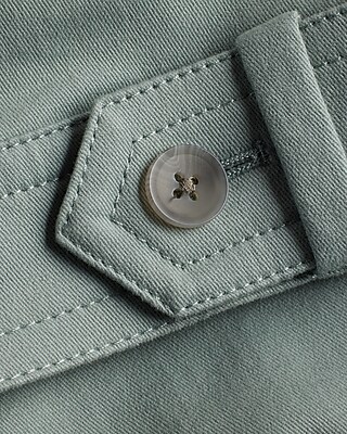 TWILL COLLARED BOMBER 7807242:SILVER BLUE:S