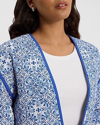 Reversible Quilted Printed Jacket