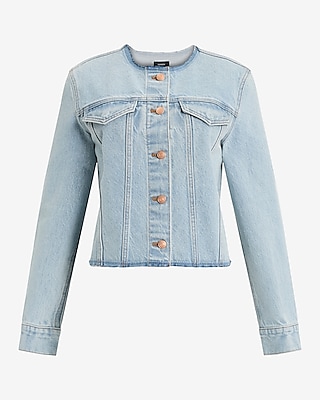 Light Wash Denim Lady Jacket