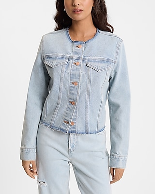 Light Wash Denim Lady Jacket