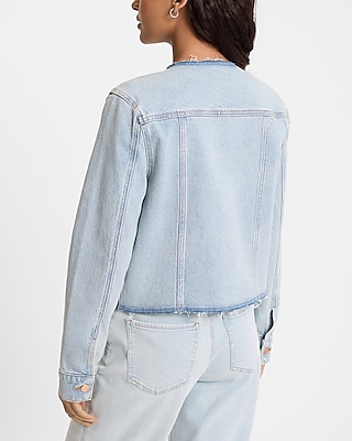 Light Wash Denim Lady Jacket