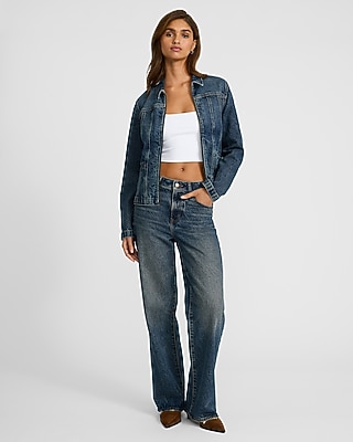 【A.P.C】FEMME 3rd DENIM JKT Vintage wash Anti Blue Womens Denim Jacket Retro Trucker Acid Wash