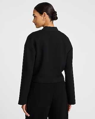 Cropped Bomber Jacket