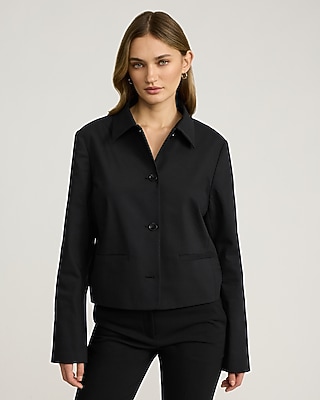 black leather dress for women Sofi Jacket Dress