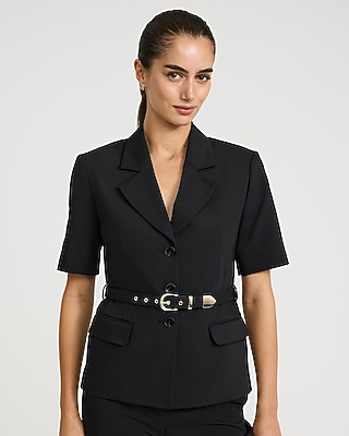 knee length dresses for ladies A LA MODE MINI BLAZER DRESS IN RED – AKIRA