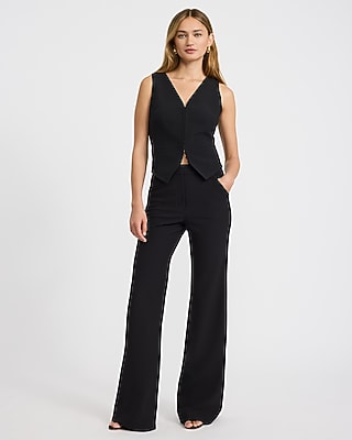 Studio Stretch Twill Hook & Eye Vest