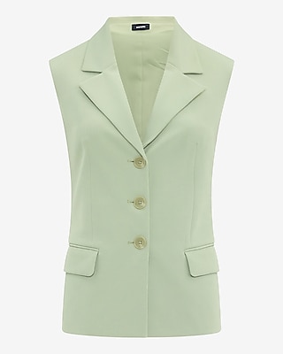 Signature Stretch V-Neck Blazer Vest
