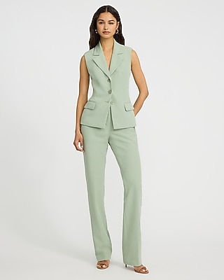 Signature Stretch V-Neck Blazer Vest