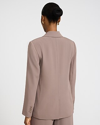 Luxe Stretch Two Button Relaxed Blazer