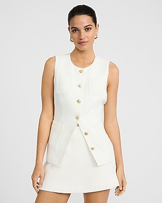 Women's White Work Tops - Dress Shirts & Blouses For Work - Express