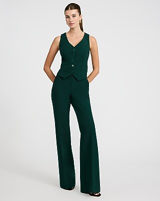 Editor Signature Stretch Five Button Blazer Vest - image 4