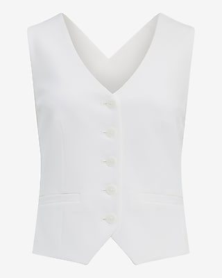 Studio Stretch Twill Cross Back Vest