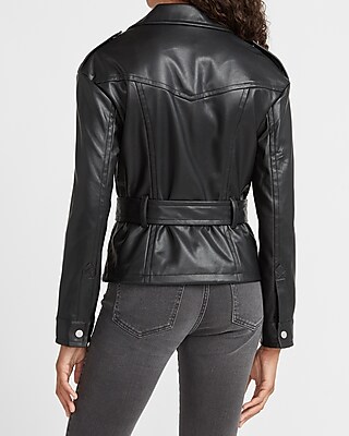 vegan leather jacket express