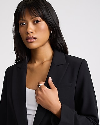 Studio Stretch Twill Boyfriend Blazer