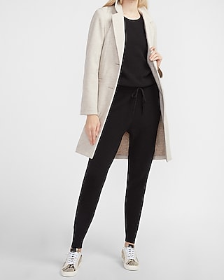 high waisted black jogger pants