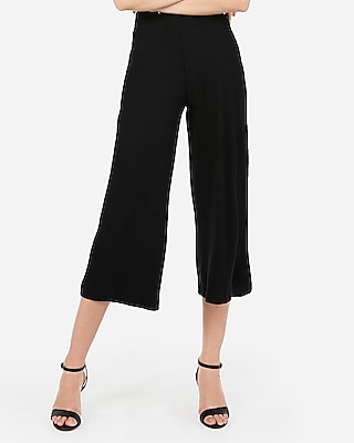 cropped palazzo pants