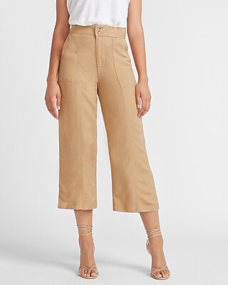 express high waisted wide leg pants