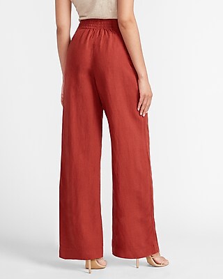 wide leg pants with buttons