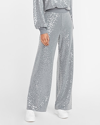 plus size sequin palazzo pants