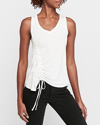 express v neck tank