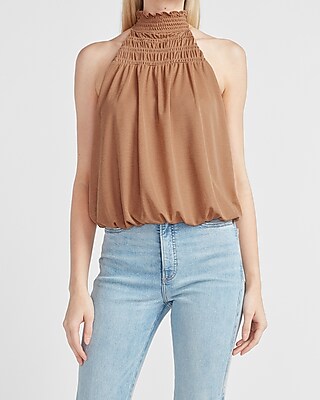express mock neck tank
