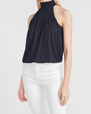 express mock neck tank