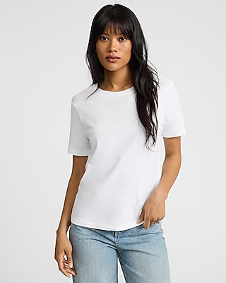 Skimming Cotton Crew Neck Short Sleeve Tee