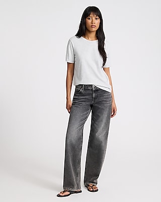 Skimming Cotton Crew Neck Short Sleeve Tee