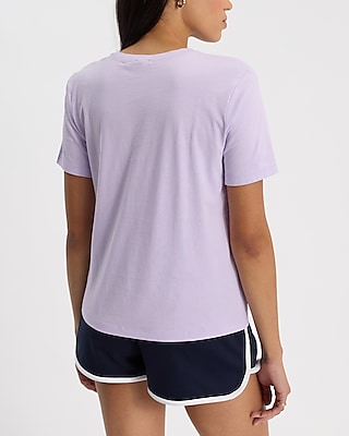 Skimming Cotton Crew Neck Short Sleeve Tee