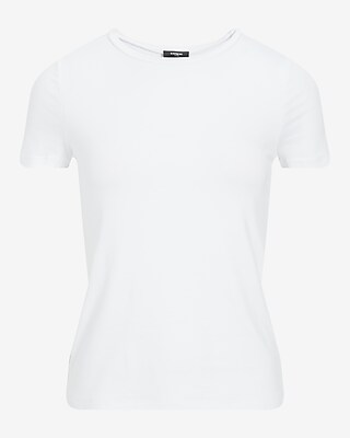 Supersoft Fitted Double Layer Crew Neck Tee