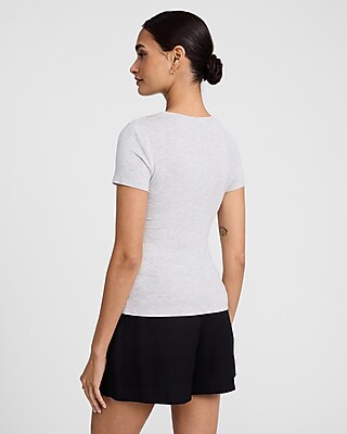 Supersoft Fitted Double Layer Crew Neck Tee - image 2