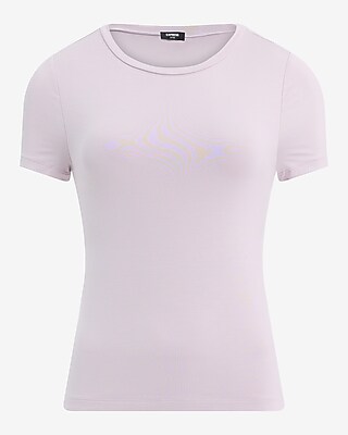 Supersoft Fitted Double Layer Crew Neck Tee