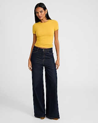 Supersoft Fitted Double Layer Crew Neck Tee