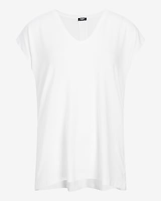 Supersoft Relaxed Scoop Neck Tunic Tee