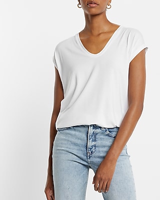 Supersoft Relaxed Scoop Neck Tunic Tee