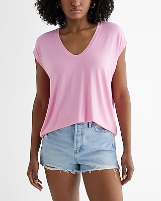 Supersoft Relaxed Scoop Neck Tunic Tee