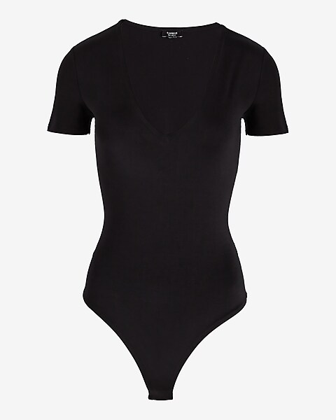 SWS Contour Women's Bodysuit Short sleeve Black size L NWT