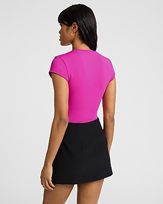 Body Contour High Compression Crew Neck Short Sleeve Tee