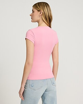 Body Contour High Compression Crew Neck Short Sleeve Tee - image 3