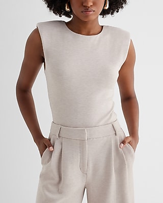 Body Contour Luxe Lounge Padded Shoulder Bodysuit