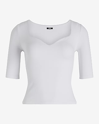 Body Contour High Compression Sweetheart Neckline Tee - image 4