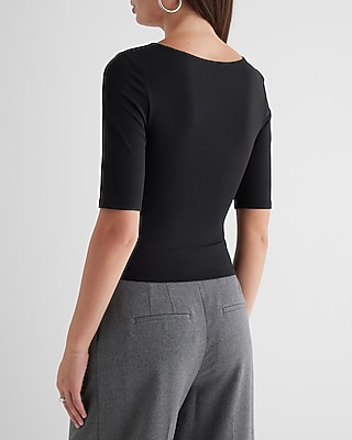 Body Contour High Compression Sweetheart Neckline Tee - image 2