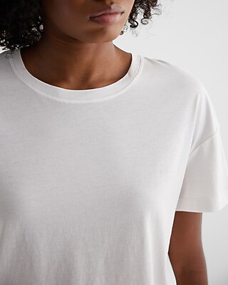 T COTTON BF TEE 8612099:PITCH BLACK:M