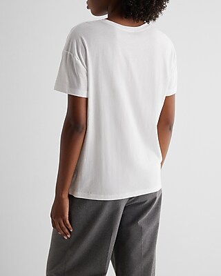 T COTTON BF TEE 8612099:PITCH BLACK:M