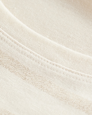 SS SKIMMING LINEN CREW TEE STRIPE 8612139:STRIPE-NEUTRAL:XL