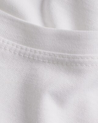Skimming Embroidered Rowing Crew Neck Graphic Tee