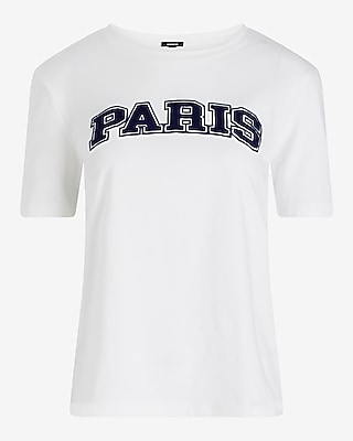 EX SS SKIMMING PARIS GRAPHIC 1814 8612404:TRUE WHITE:M